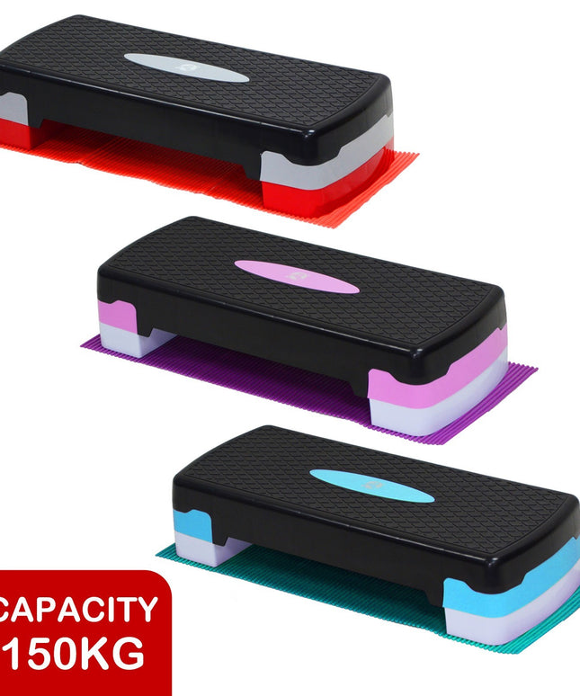 Aerobic Exercise Stepper Durable Non-Slip Mat Adjustable Fitness Yoga Equipment