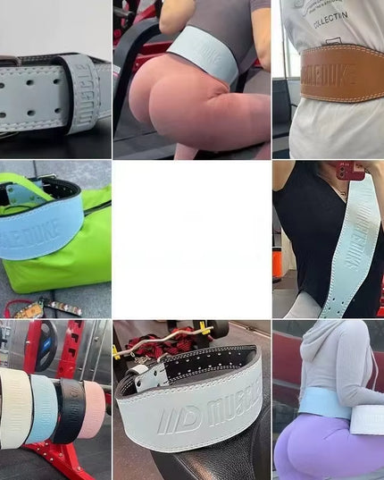 Professional Weightlifting Belt – Gym Fitness Powerlifting Waist Support Belt for Bodybuilding & Barbell Training