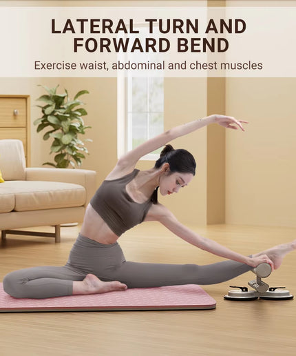 Sit-Up Bar with Suction Cup – Portable Home Fitness Core Trainer
