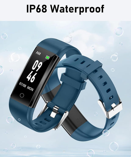 GRV Pedometer Watch Fitness Watch No Bluetooth/App/Phone Required,Fitness Tracker with Step Counter Calories Counter Sleep Monitor for Walking Running