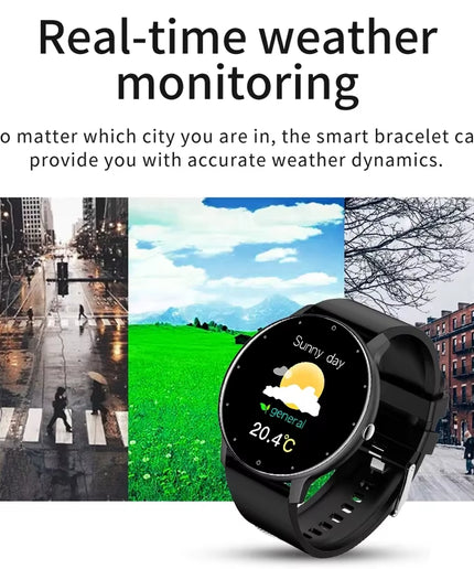 LIGE 2026 Smart Watch Women Men Ladies Gift Sport Fitness Men Watches Heart Rate Monitor Waterproof Smartwatch for Android IOS