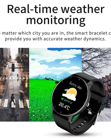 LIGE 2026 Smart Watch Women Men Ladies Gift Sport Fitness Men Watches Heart Rate Monitor Waterproof Smartwatch for Android IOS
