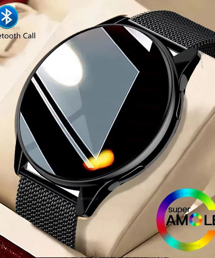 1.32" Smartwatch with Bluetooth Calling, Full Touch Screen, Fitness and Sleep Tracking, Android/iOS, Bluetooth 5.0
