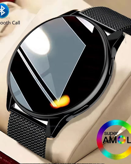 1.32" Smartwatch with Bluetooth Calling, Full Touch Screen, Fitness and Sleep Tracking, Android/iOS, Bluetooth 5.0