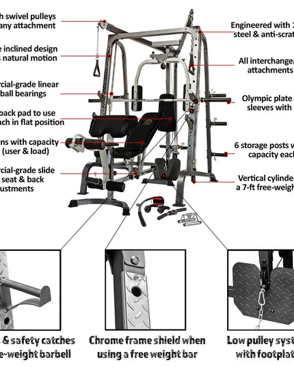 Marcy MD-9010G Deluxe Smith Machine