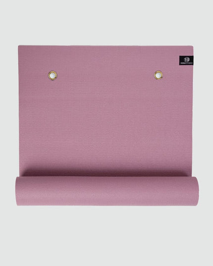 Yoga Studio 6mm Eyeletted Yoga Mat – Non-Slip PVC Sticky Mat for Schools, Classes & Studios (183×61 cm)