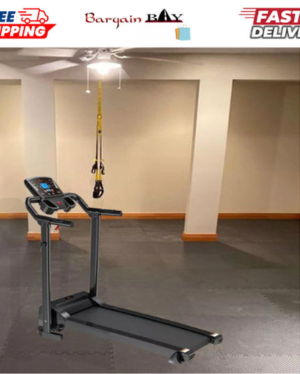 Electric Treadmill Running 9% Gym Folding Incline Home Machine Motorized Fitness