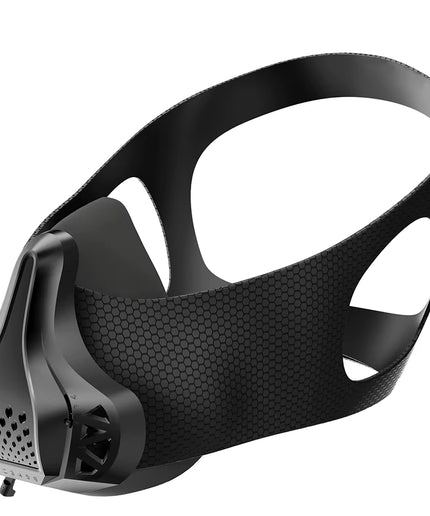 Detachable Breathable Sports Mask – Shock-Resistant Protective Face Mask for Running, Fitness & High-Altitude Training (Black)