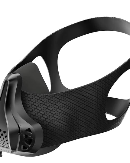 Detachable Breathable Sports Mask – Shock-Resistant Protective Face Mask for Running, Fitness & High-Altitude Training (Black)