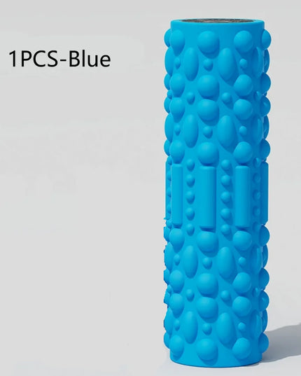 1Pc Fitness Equipment Electric Foam Roller Whole Body Muscle Relaxer Beautiful Leg Massage Stick Roller Vibration Yoga Column