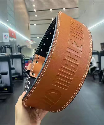 Professional Weightlifting Belt – Gym Fitness Powerlifting Waist Support Belt for Bodybuilding & Barbell Training