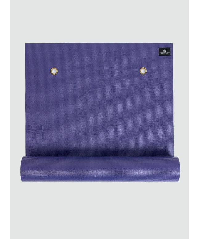Yoga Studio 6mm Eyeletted Yoga Mat – Non-Slip PVC Sticky Mat for Schools, Classes & Studios (183×61 cm)