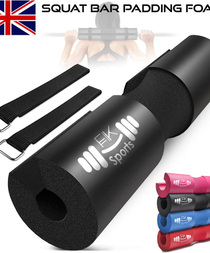 Barbell Pad Weight Lifting Squat Bar Padding Foam Gym Neck Shoulder Protection