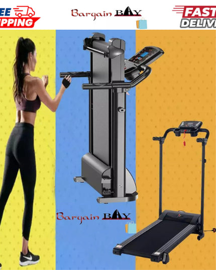 Electric Treadmill Running 9% Gym Folding Incline Home Machine Motorized Fitness