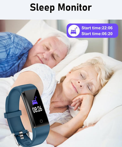 GRV Pedometer Watch Fitness Watch No Bluetooth/App/Phone Required,Fitness Tracker with Step Counter Calories Counter Sleep Monitor for Walking Running